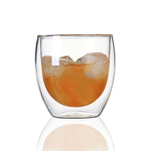 Load image into Gallery viewer, Double Wall Glass Cup 1 Pcs Heat-resistant Beer Glass Coffee Cup Handmade Creative Beer Mug Tea Mugs Transparent Drinkware

