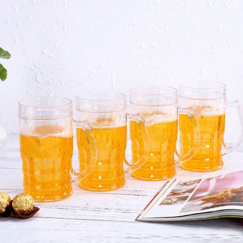 Funny False Beer Double-Layers Cooling Cup Drink Mug Drinkware Home Bar Decor