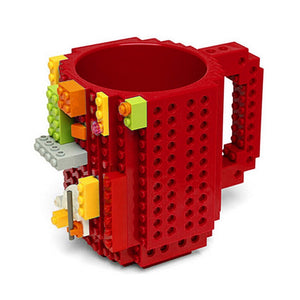 Build Brick Mug Blocks Cup Lego  350ml Creative Coffee Mug Lego